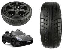 Tagavara ratas Lean Cars Perfecta YSA021A, must