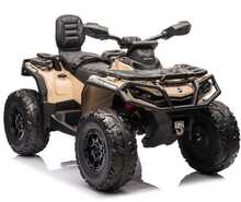 Laste elektriline ATV Lean Cars Can Am Outlander 4x4 DK-CA005, khaki