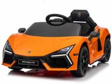 Laste elektriauto Ramiz Lamborghini Revuelto, oranž