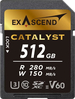 Mälukaart Exascend Catalyst EX512GSDV60, SDXC, UHS-II, V60, 512GB