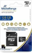 Mälukaart MediaRange MR945, microSDXC, UHS-I, CL10, 128GB