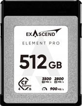 Mälukaart Exascend Element Pro EXPC4SB512GB CFexpress 4.0 Type B, 512GB