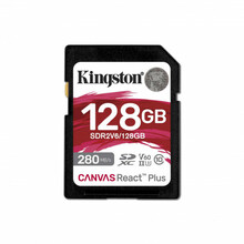 Mälukaart Kingston UHS-II Video Speed Class SDR2V6, SDXC, 128GB