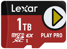 Mälukaart Lexar PLAY PRO LMSXPS0001T-BNNNG microSDXC, UHS-I, CL10, 1TB