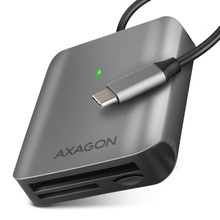 Mälukaardilugeja Axagon CRE-S3C, USB-C 3.2 Gen 1, 3 pesa