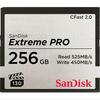 Mälukaart SanDisk Extreme Pro CFAST 2.0 SDCFSP-256G-G46D, 256GB