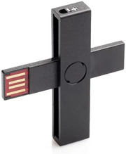 ID-kaardi lugeja Pluss-ID Smart, USB, must