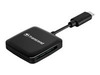 Mälukaardilugeja Transcend TS-RDC3, USB 3.2, must