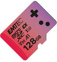 Mälukaart Emtec Express Gaming SDXC, UHS-I, U3, V30, A1, 128GB