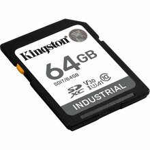 Mälukaart Kingston Industrial SDXC, UHS-I, CL10, 64GB