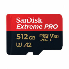 Mälukaart Sandisk Extreme Pro SDSQXCD-512G-GN6MA microSDXC, UHS-I, 512GB