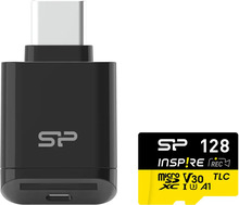 Mälukaart Silicon Power Inspire SP128GBSTXLV3VC2 microSDXC, 128GB