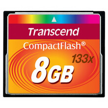 Mälukaart Transcend Compact Flash TS8GCF133, 8GB