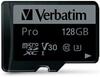 Mälukaart Verbatim microSDXC Pro, UHS-I, CL10, 128GB