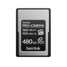 Mälukaart Sandisk Pro Cinema CFexpress Type A SDCFEA-480G-GN4NN, 480GB