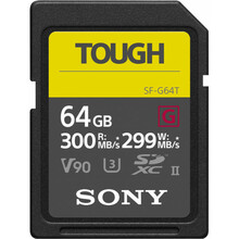 Mälukaart Sony TOUGH SF64TG, SDXC, UHS-II, CL10, 64GB
