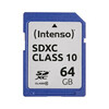 Mälukaart Intenso SDXC, CL10, 64GB