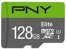 Mälukaart PNY Elite P-SDU128V11100EL-GE, microSDXC, 128GB