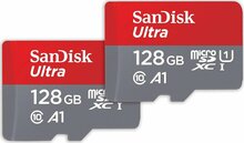 Mälukaart Sandisk Ultra SDSQUAB-128G-GN6MT microSDXC, UHS-I, CL10, 128GB