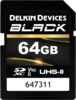 Mälukaart Delkin SD Black Rugged UHS-II, 64GB