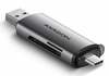 Kaardilugeja Axagon CRE-SAC, USB 3.2 Gen1, Type-C, Type-A