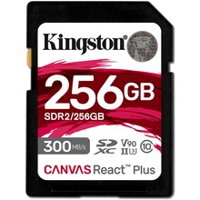 Mälukaart Kingston Canvas React Plus SDXC, 300MB/s, 256GB