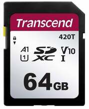 Mälukaart Transcend TS64GSDC420T SDXC, UHS-I, CL10, 64GB