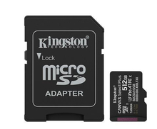 Mälukaart Kingston SDCS3, microSDXC, UHS-I, CL10, 512GB