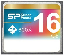 Mälukaart Silicon Power CF 600X SP016GBCFC600V10, CompactFlash, 16GB