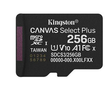 Mälukaart Kingston SDCS3/256GBSP microSDXC, UHS-I, 256GB