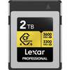 Mälukaart Lexar CFexpress 4.0 Pro Gold LCXEXP4002T-RNENG, 2TB