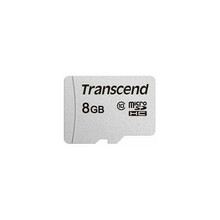 Mälukaart Transcend SD300S, microSDHC, CL10, 8GB