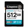 Mälukaart Kingston Canvas Go Plus SDG4, UHS-I, CL10, 512GB