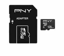 Mälukaart PNY Performance Plus, microSDXC, CL10, 128GB