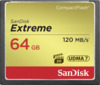 Mälukaart SanDisk CompactFlash Extreme, 64GB, 120MB/s