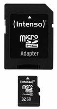 Mälukaart Intenso Micro SDHC 3413480, CL10, 32GB