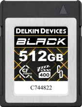 Mälukaart Delkin CFexpress 4.0 BLACK Type B, 512GB
