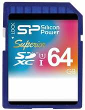 Mälukaart Silicon Power Elite SP064GBSDXAU1V10, SDXC, UHS-I, CL10, 64GB