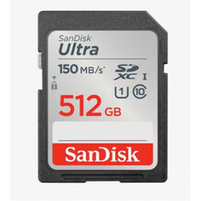 Mälukaart SanDisk Ultra SDSDUNC-512G-GN6IN SDXC, UHS-I, 512GB