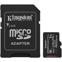 Mälukaart Kingston Canvas Select Plus Gen3 SDCS3, microSDXC, UHS-I, CL10, 1TB