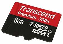 Mälukaart Transcend TS8GUSDCU1, microSDHC, UHS-I, 8GB