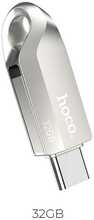 USB mälupulk Hoco UD8, USB 3.0, USB A + USB C, 32GB