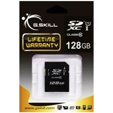 Mälukaart G.SKILL SDXC, UHS-I, CL10, 128 GB