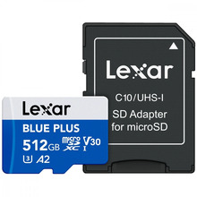 Mälukaart Lexar Blue Plus microSDXC, UHS-I, CL10, 512GB