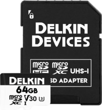 Mälukaart Delkin Trail Cam Hyperspeed DDMSDAHS64GB, microSDXC, UHS-I, CL10, 64GB