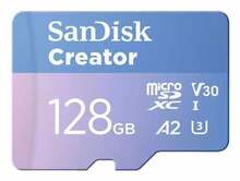 Mälukaart Sandisk Creator SDSQXAA-128G-GN6MS, microSDXC, UHS-I, 128GB