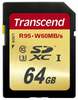 Mälukaart Transcend TS64GSDU3 SDXC, UHS-I, CL10, 64GB