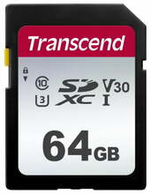 Mälukaart Transcend 300S TS64GSDC300S, SDXC, CL10, 64GB