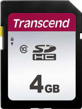 Mälukaart Transcend TS4GSDC300S SDHC, CL10, 4GB