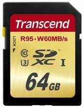 Mälukaart Transcend TS64GSDU3 SDXC, UHS-I, CL10, 64GB